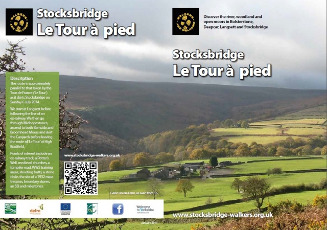Walkers are Welcome flyer cover : Le Tour à pied’